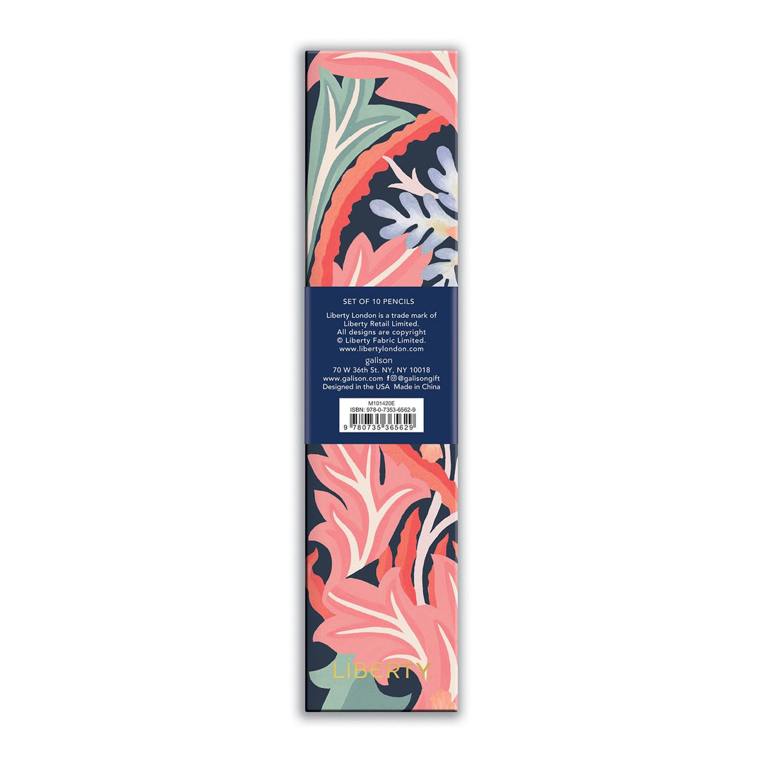 LIBERTY LONDON SET OF 10 PENCILS