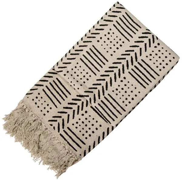 ABIOLA RECYCLED TRIBAL THROW