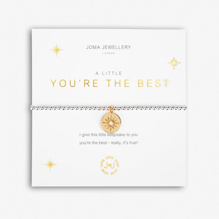 A LITTLE 'YOU'RE THE BEST' BRACELET