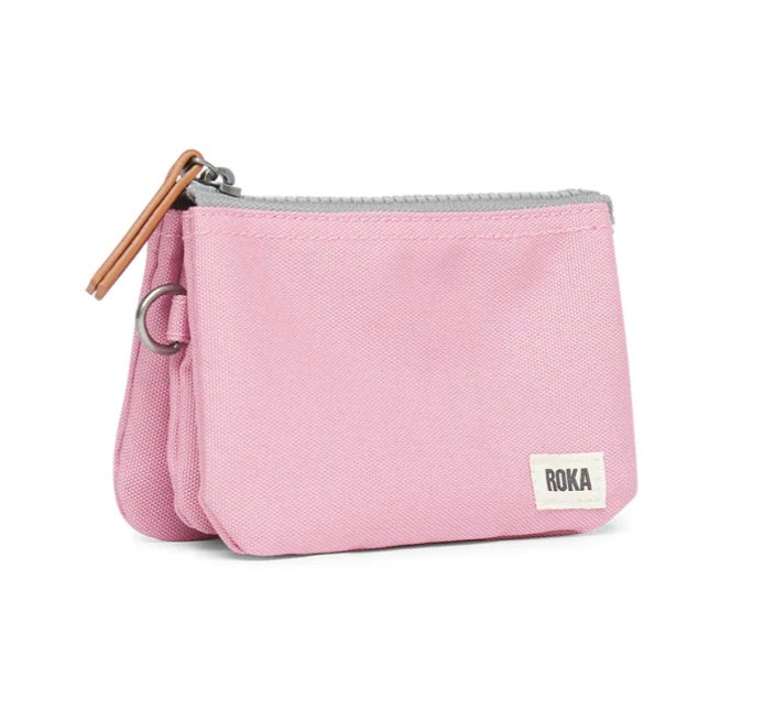 SMALL ANTIQUE PINK CARNABY SUSTAINABLE WALLET