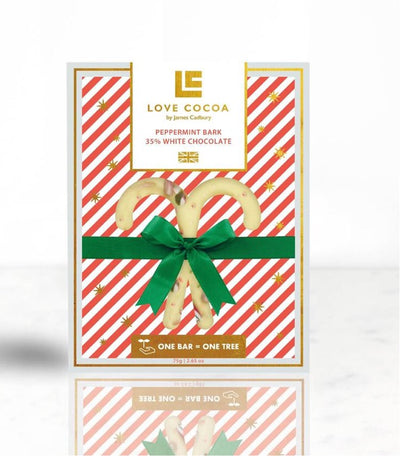 PEPPERMINT BARK 35% WHITE CHOCOLATE