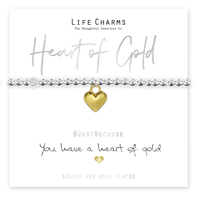 HAVE A HEART OF GOLD BRACELET