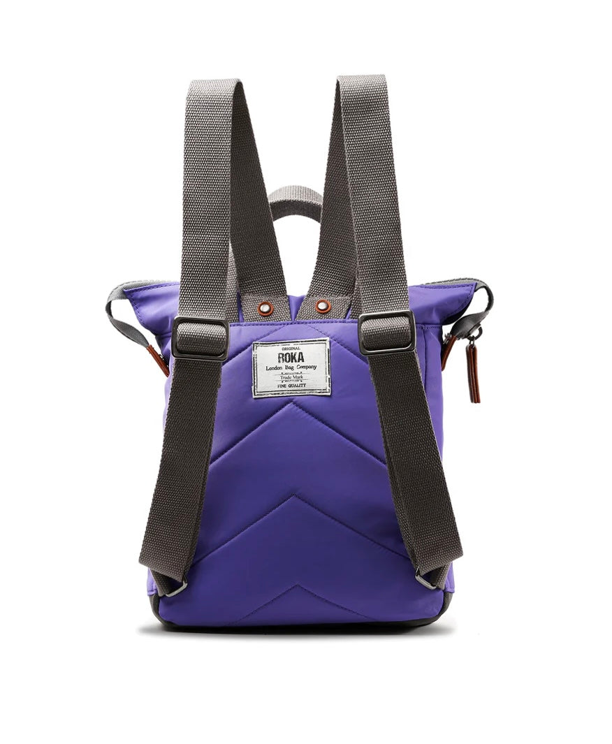 PERI PURPLE SMALL BANTRY RECYCLED NYLON BACKPACK