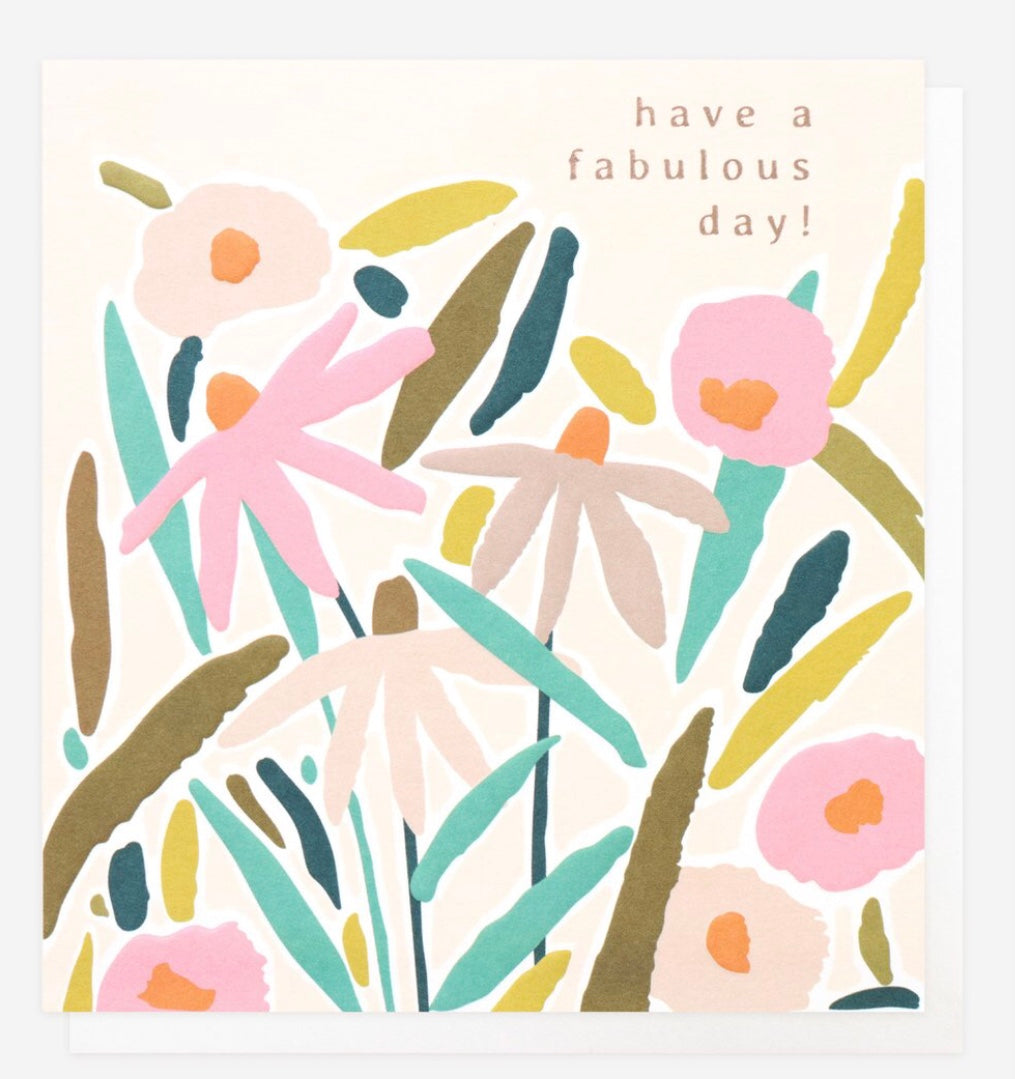 HAVE A FABULOUS DAY BIRTHDAY CARD