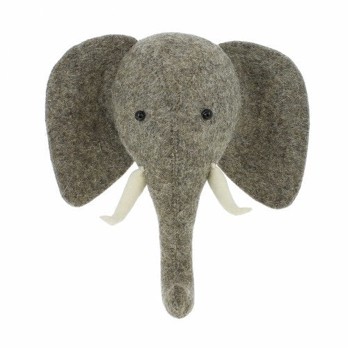 ELEPHANT HEAD (TRUNK UP)