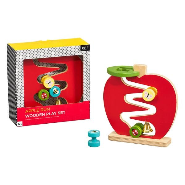 APPLE RUN WOODEN PLAY SET