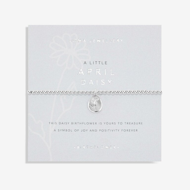 BIRTHFLOWER A LITTLE 'APRIL' BRACELET