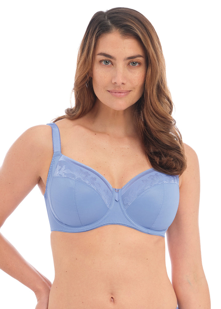 SMOKEY BLUE ILLUSION SIDE SUPPORT BRA