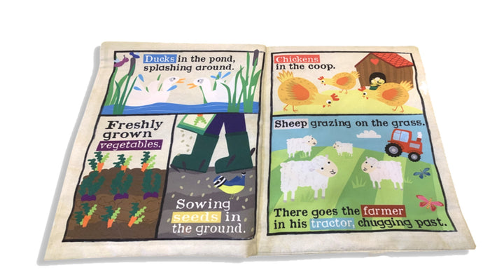 NURSERY TIMES CRINKLY NEWS PAPE- A DAY ON THE FARM