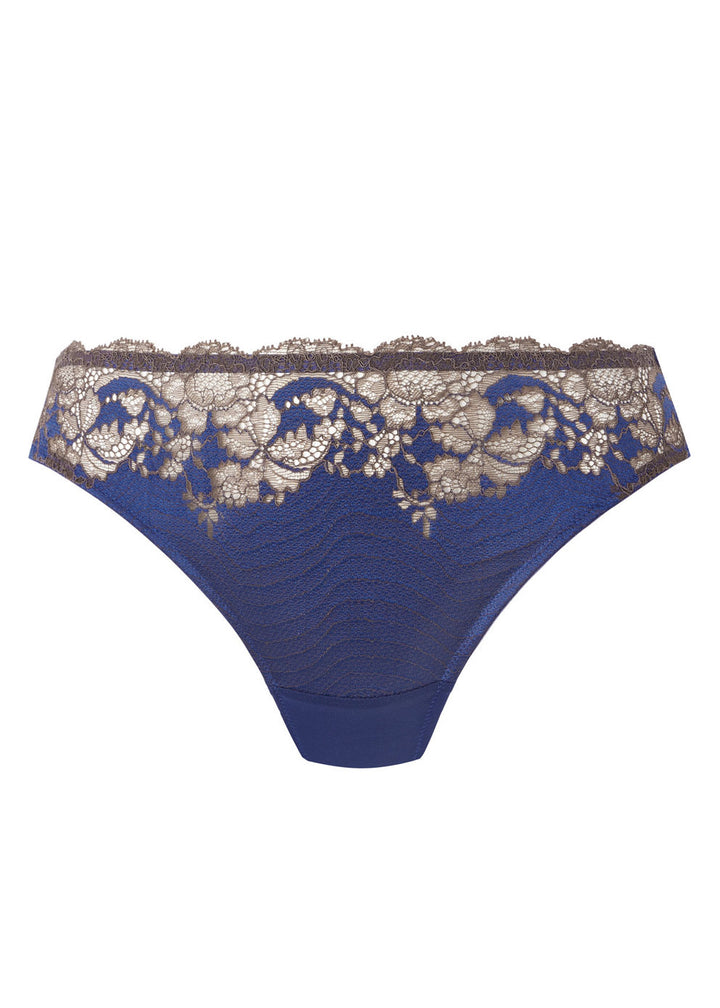BLUE LACE AFFAIR BIKINI BRIEF