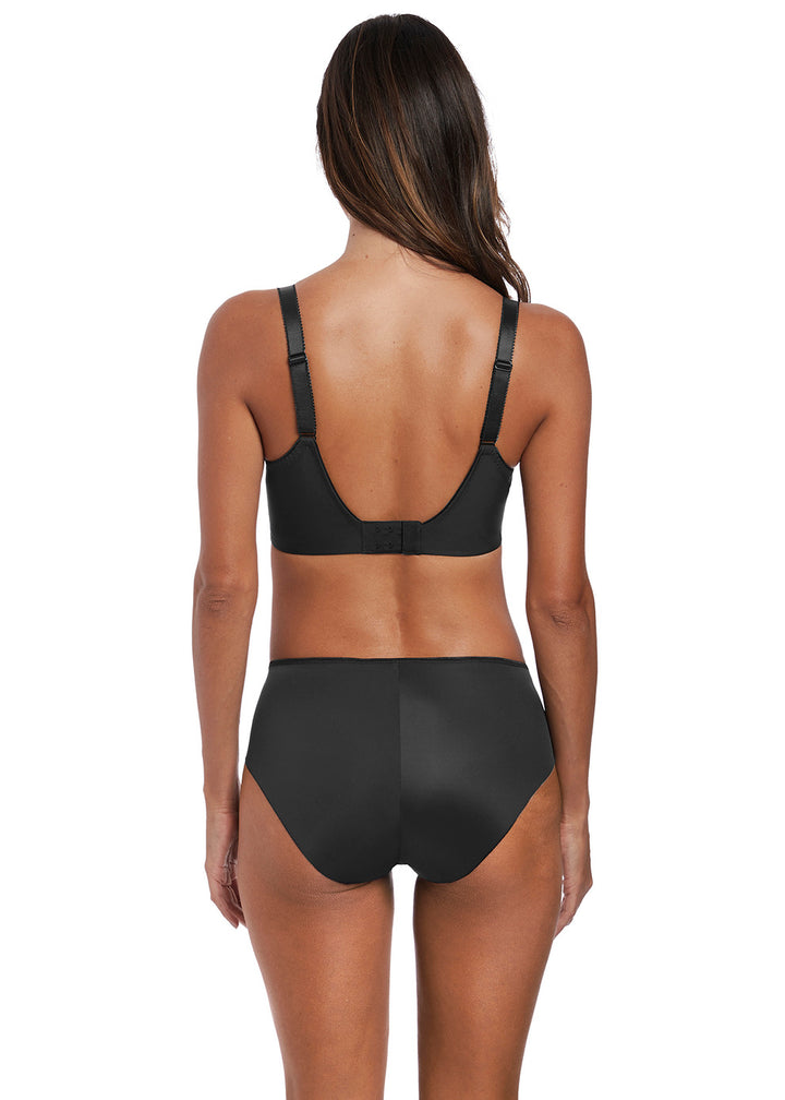 BLACK ILLUSION SIDE SUPPORT BRA