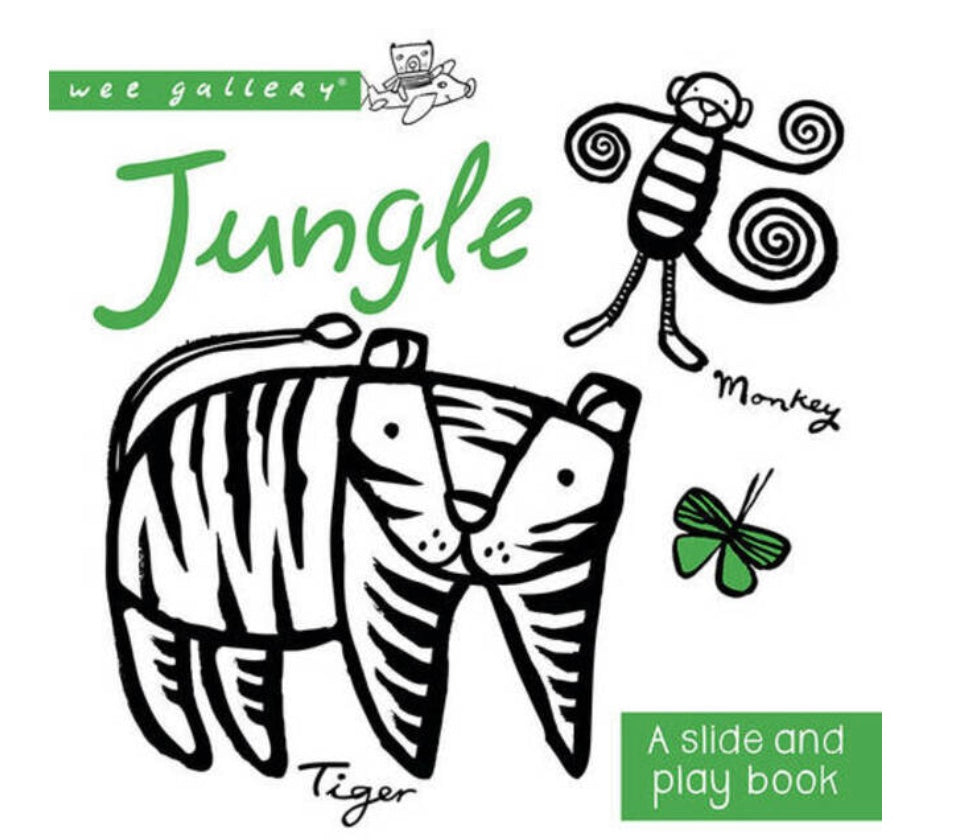 JUNGLE A SLIDE AND PLAY BOOK