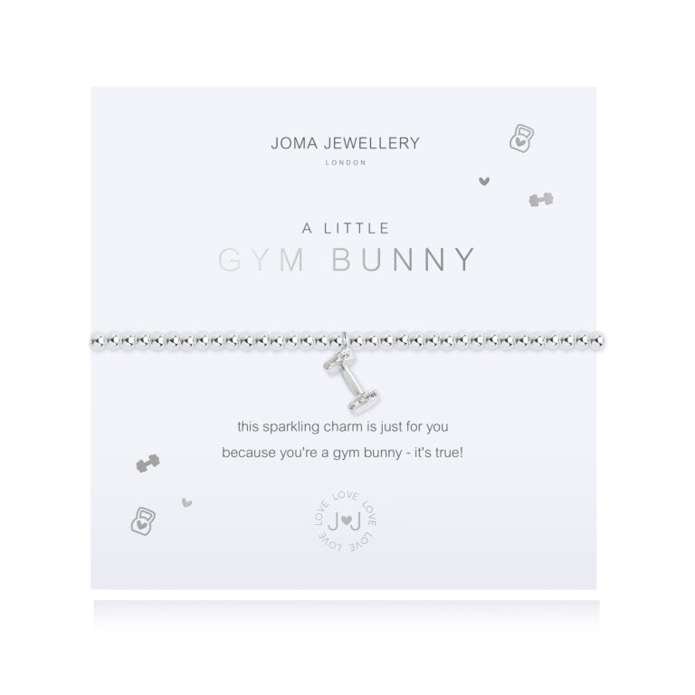 A LITTLE ‘ GYM BUNNY BRACELET