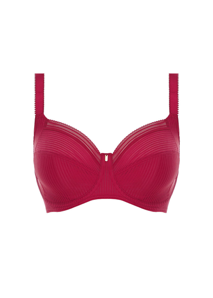 RED FUSION FULL CUP SIDE SUPPORT BRA