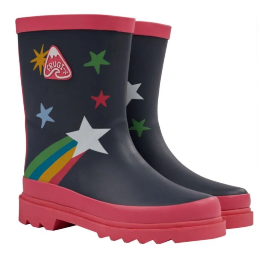 EXPLORER INDIGO/STARS WELLINGTON BOOTS