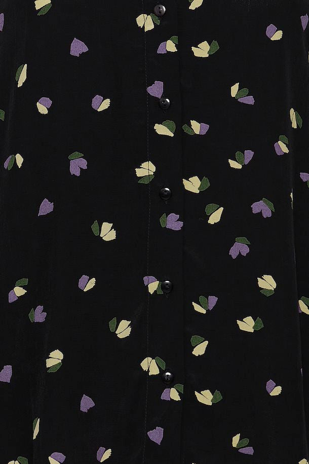 BLACK FLOWER HELIMA SHIRT