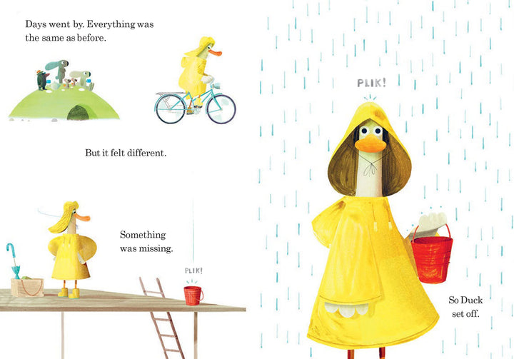 THE DUCK WHO DIDNâ€™T LIKE WATER BOOK