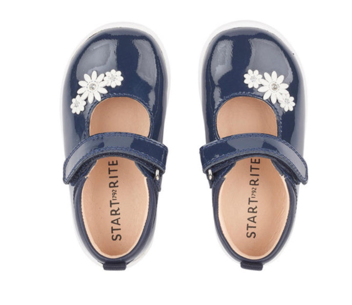 FAIRY TALE NAVY PATENT SHOES