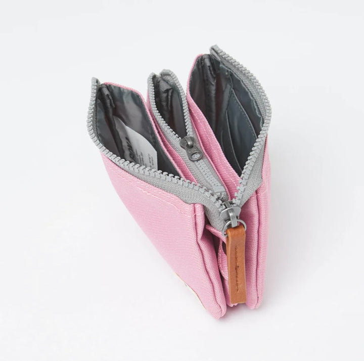 SMALL ANTIQUE PINK CARNABY SUSTAINABLE WALLET