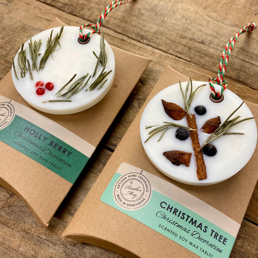 SCENTED DECORATION (CHRISTMAS TREE) WAX HANGER