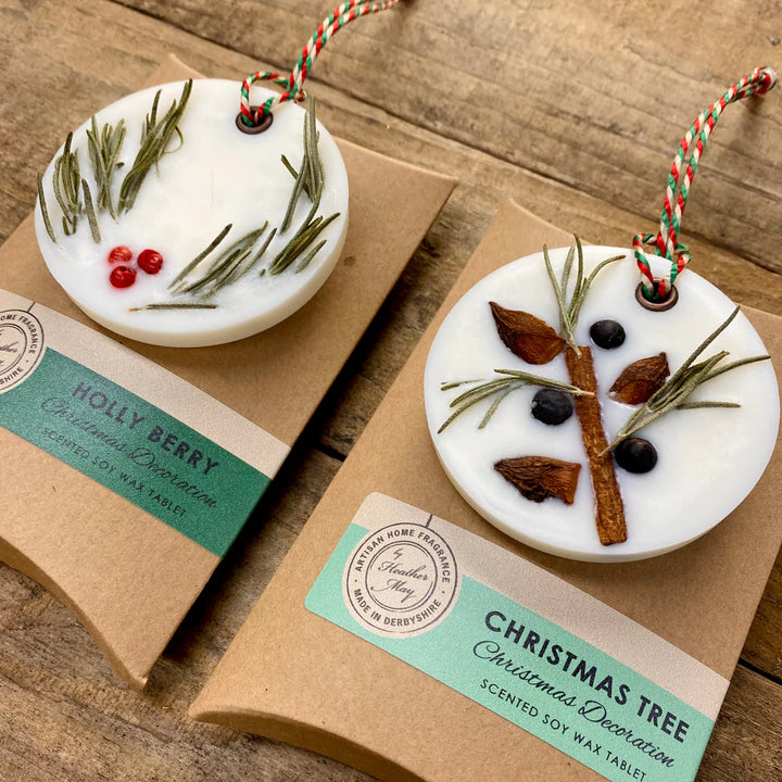 SCENTED DECORATION (CHRISTMAS TREE) WAX HANGER