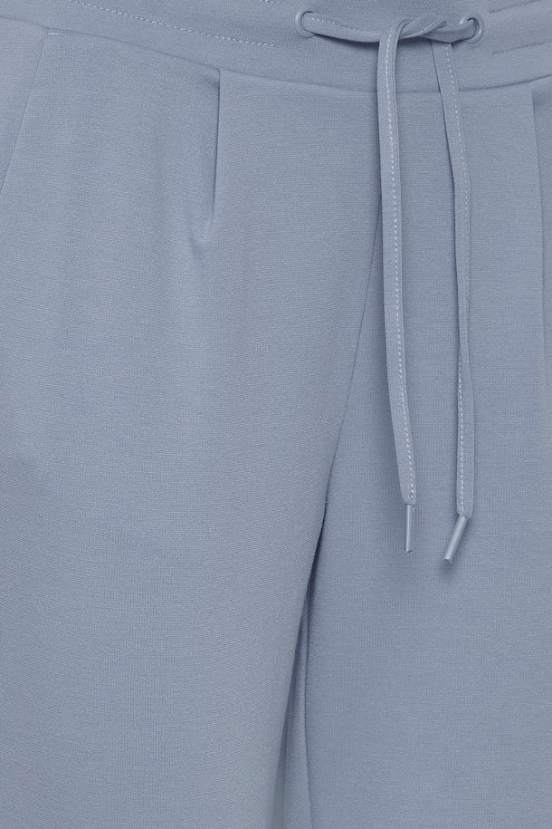 KATE CHAMBRAY BLUE CROPPED PANTS