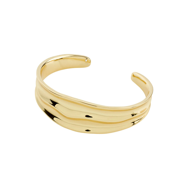 DREAMS WAVY BANGLE BRACELET GOLD