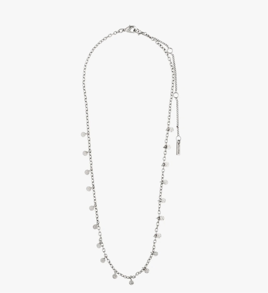 PANNA COIN NECKLACE SILVER