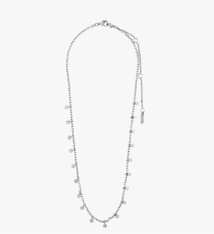 PANNA COIN NECKLACE SILVER