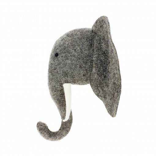 ELEPHANT HEAD (TRUNK UP)