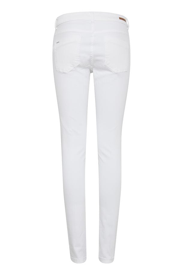 OPTICAL WHITE LOLA LUNI SLIM FIT JEANS