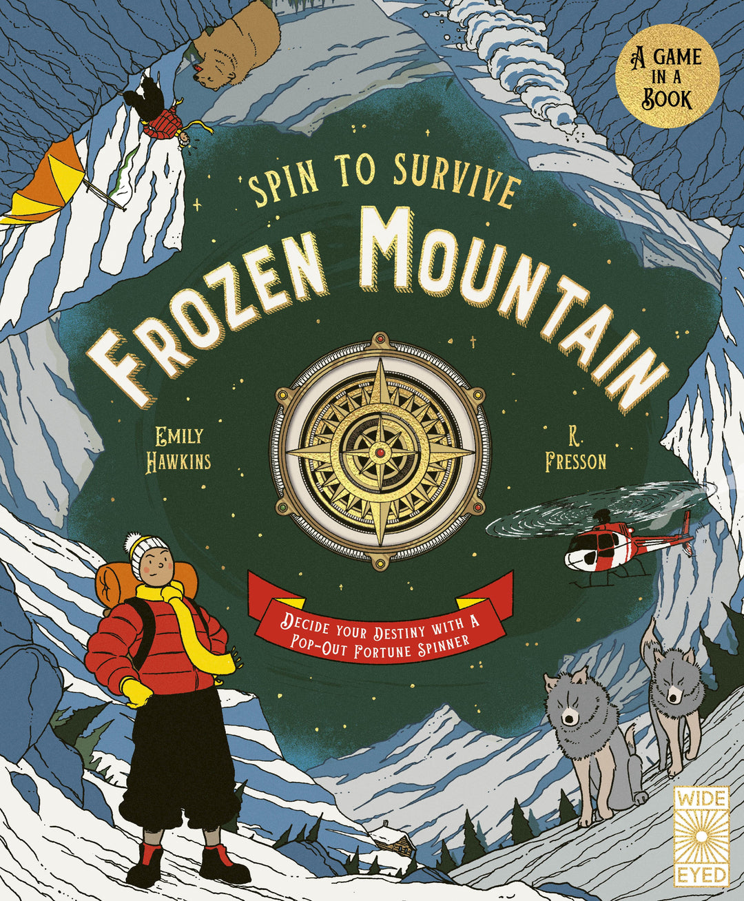 SPINN TO SURVIVE FROZEN MOUNTAIN BOOK