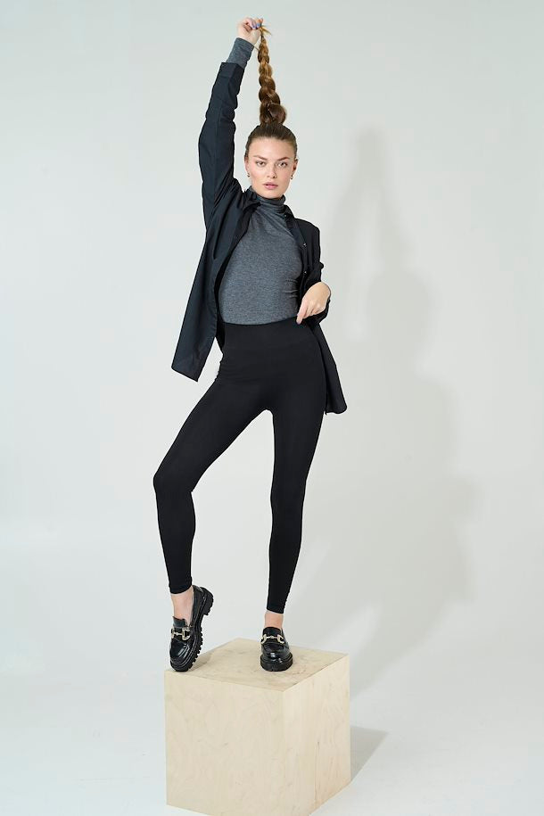 GAMZE BLACK LONG SLEEVE SHIRT