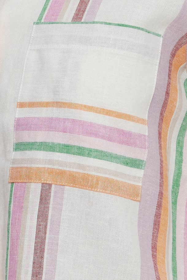 FELIA OFF WHITE MIX SHIRT
