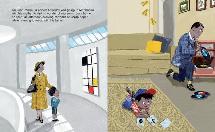 LITTLE PEOPLE BIG DREAMS JEAN MICHEL BASQUIAT BOOK