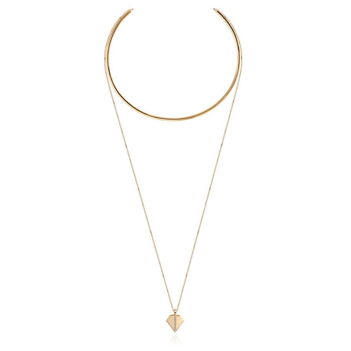 AZTEK KITE STATEMENT TORQUE NECKLACE