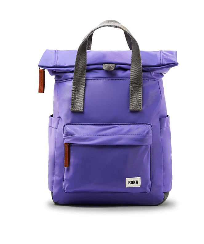 SMALL PERI PURPLE CANFIELD RECYCLED NYLON BACKPACK