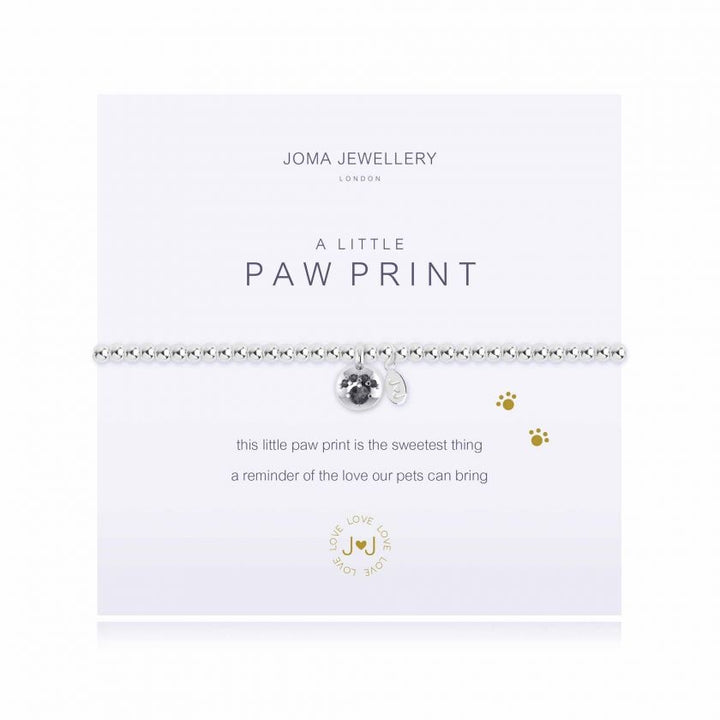 A LITTLE PAW PRINT BRACELET