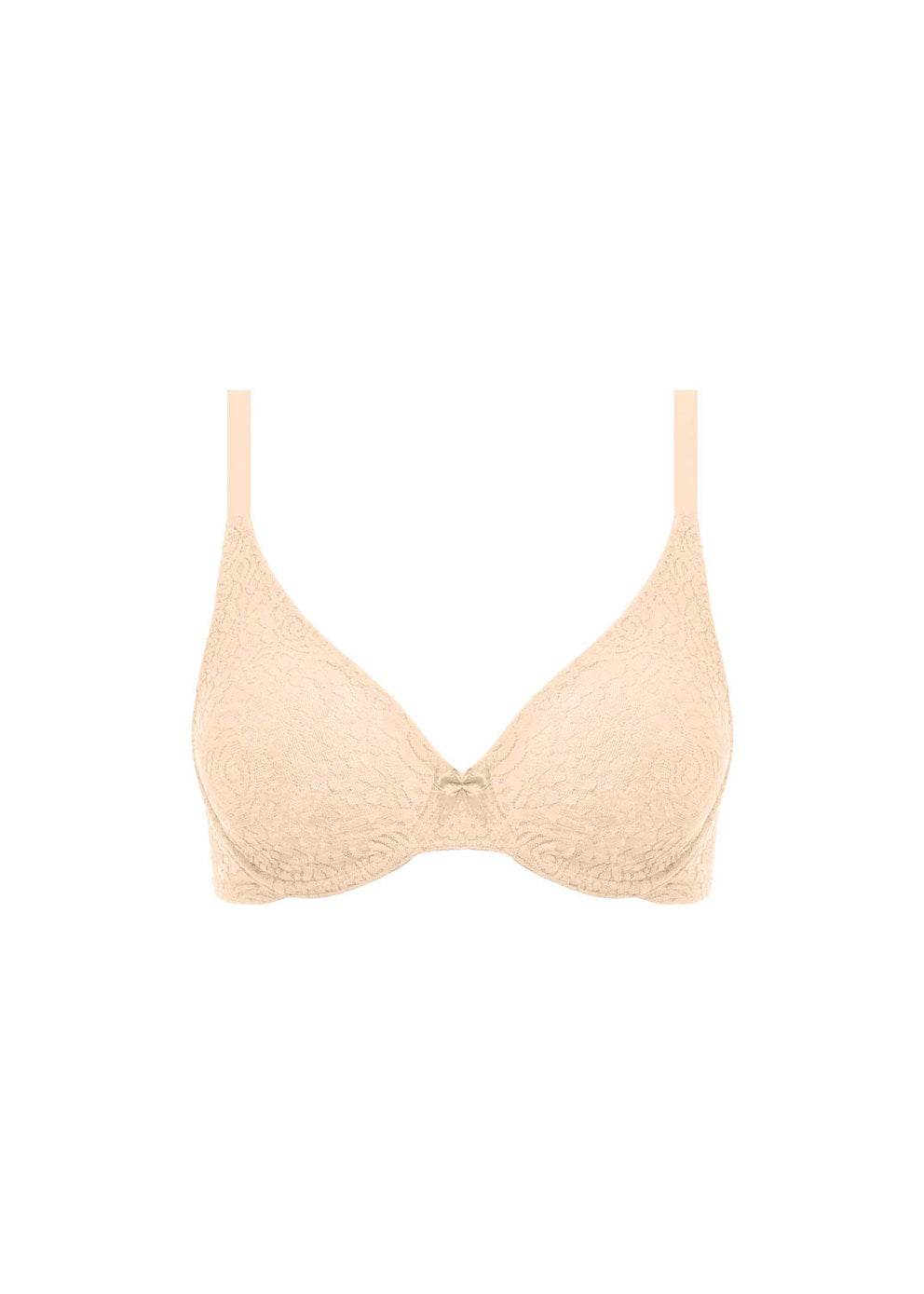 NUDE HALO LACE MOULDED BRA