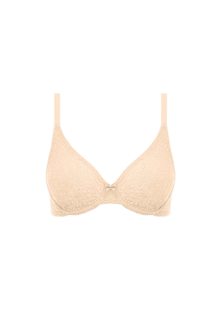 NUDE HALO LACE MOULDED BRA