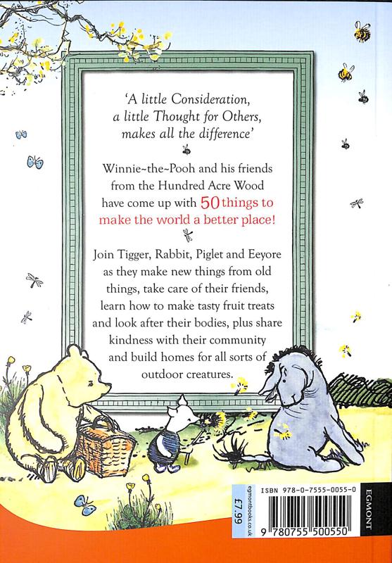 WINNIE THE POOH’S 50 THINGS TO MAKE THE WORLD A BETTER PLACE BOOK