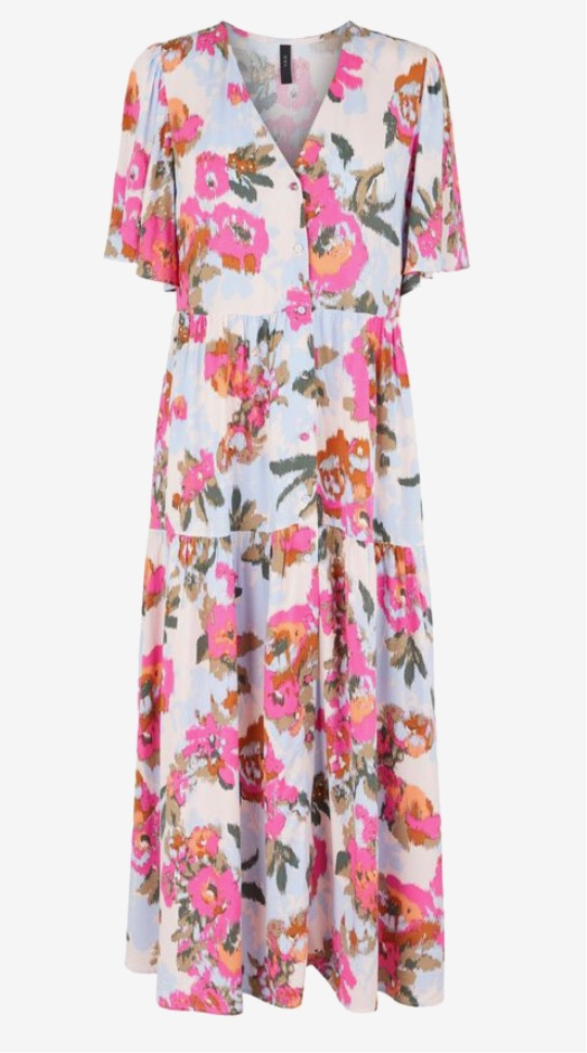 PEARL BLUSH YASSIMUNA SHIRT DRESS