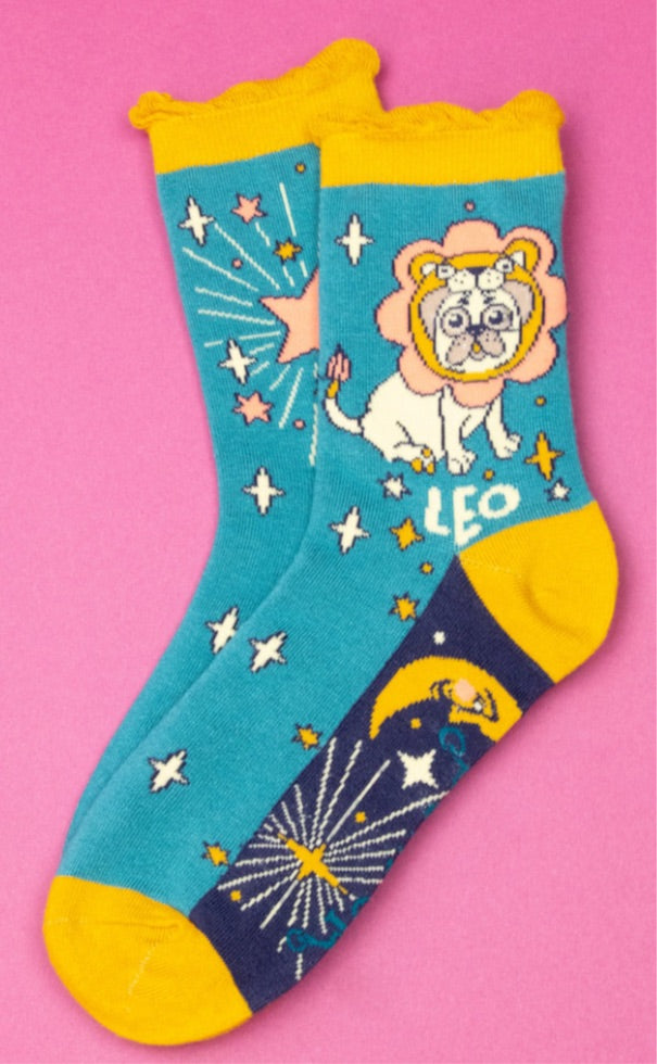 LEO ZODIAC ANKLE SOCKS