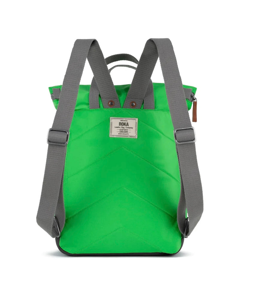 GREEN APPLE CANFIELD RECYCLED NYLON BACKPACK
