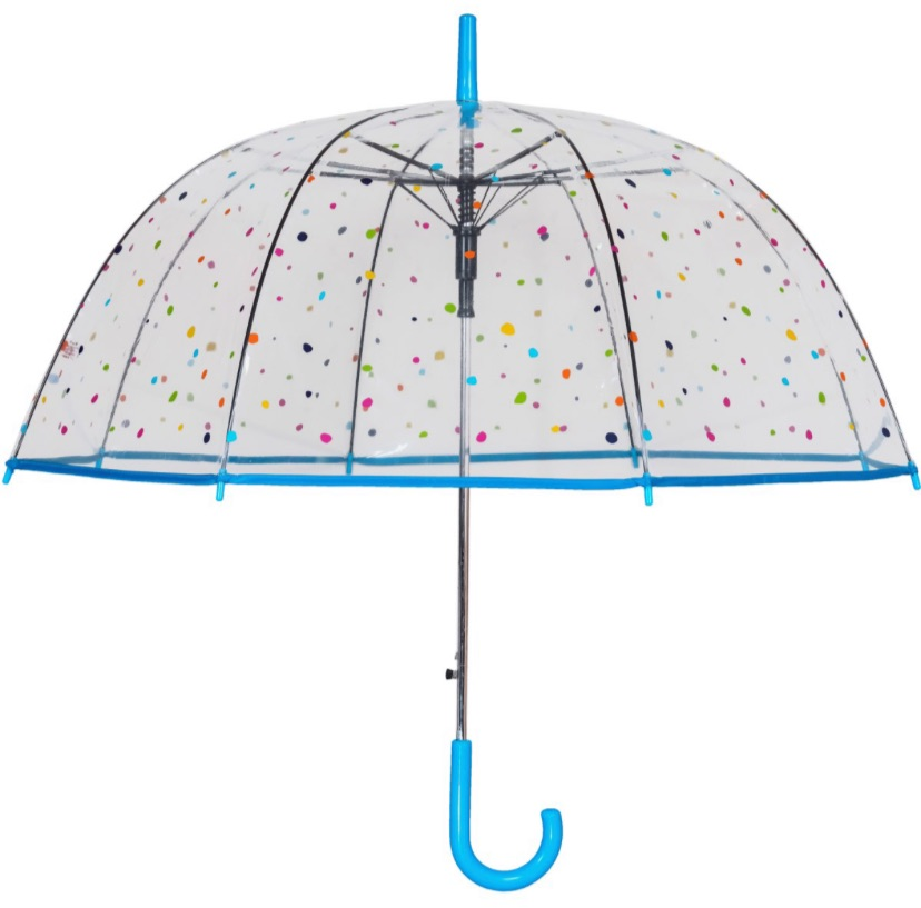 SPECKLE PRINT DOME UMBRELLA