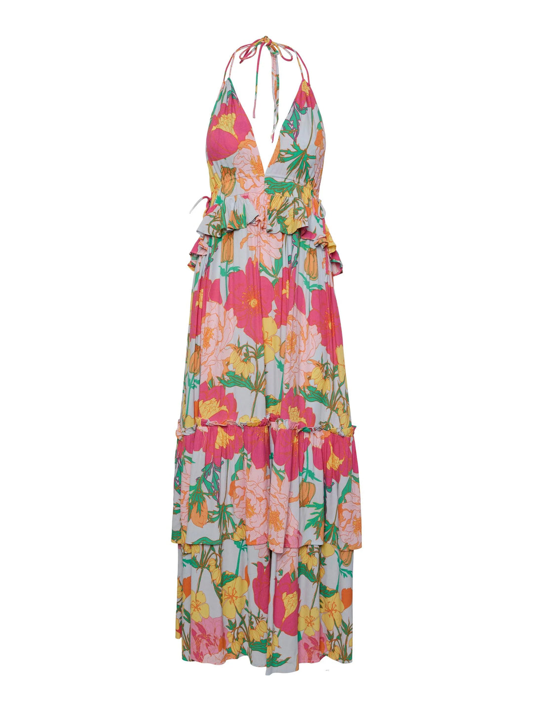 HEATHER LULLAH STRAP MAXI DRESS