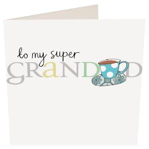 SUPER GRANDAD CARD