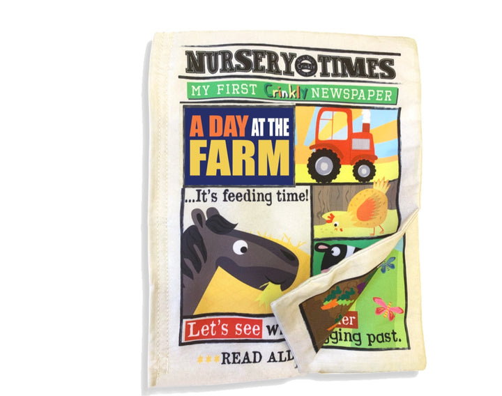 NURSERY TIMES CRINKLY NEWS PAPE- A DAY ON THE FARM
