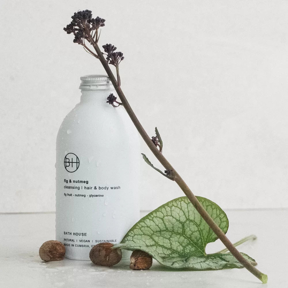 FIG & NUTMEG CLEANSING HAIR & BODY WASH