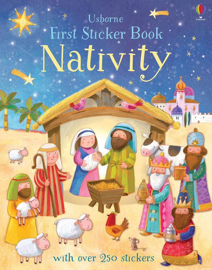 FIRST STICKER BOOK NATIVITY